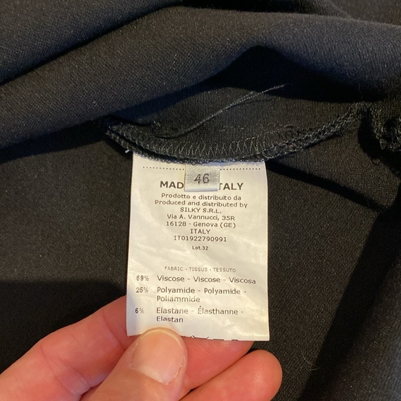 Rosso35 black dress, made in Italy. Size 46 - Picture 5 of 7